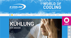 Desktop Screenshot of e-cooline.de